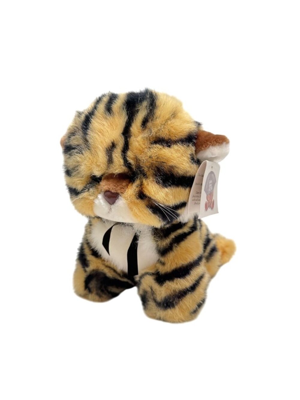 Vintage NEW 1982 Gund Tamba Tiger Kitten Cub Cat 9” Plush Stuffed Animal Toy